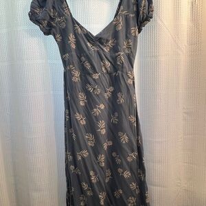 Billabong Blue Floral Dress